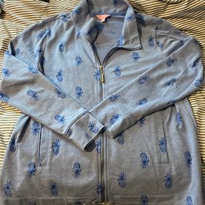 Pineapple zip up jacket